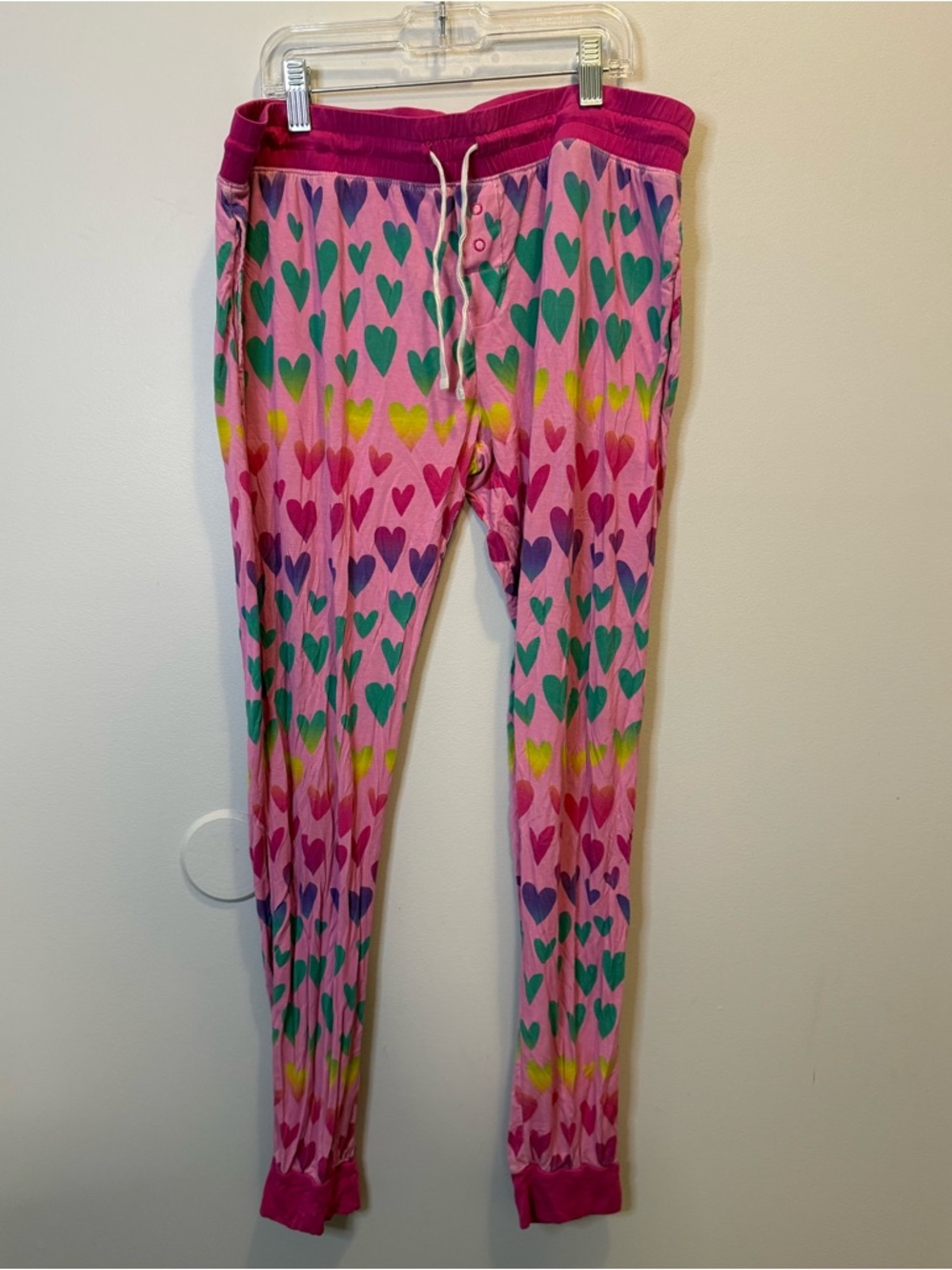 Little Sleepies Women’s Pajama Pants in Ombré Hearts Medium